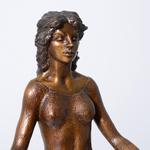 Victor Salmones QUEEN OF SPACE Bronze Sculpture